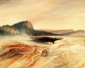 托马斯 莫兰 : Giant Blue Spring, Yellowstone